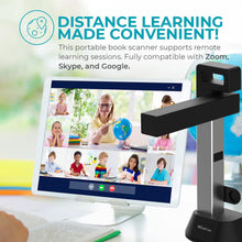 IRIScan Laptop Desk and A4 Document Scanner - v6: Letter, Free PDF Editor, Portable Scanner, Book Scanner, 8MP, Win Mac