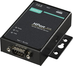 MOXA NPort 5110-1 Port Serial Device Server, 10/100 Ethernet, RS232, DB9 Male