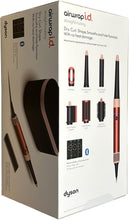 Dyson Airwrap i.d. Multi-Styler and Dryer Straight+Wavy HS08 - Bluetooth Enabled - for Perfect Curls (Strawberry Bronze/Blush Pink)