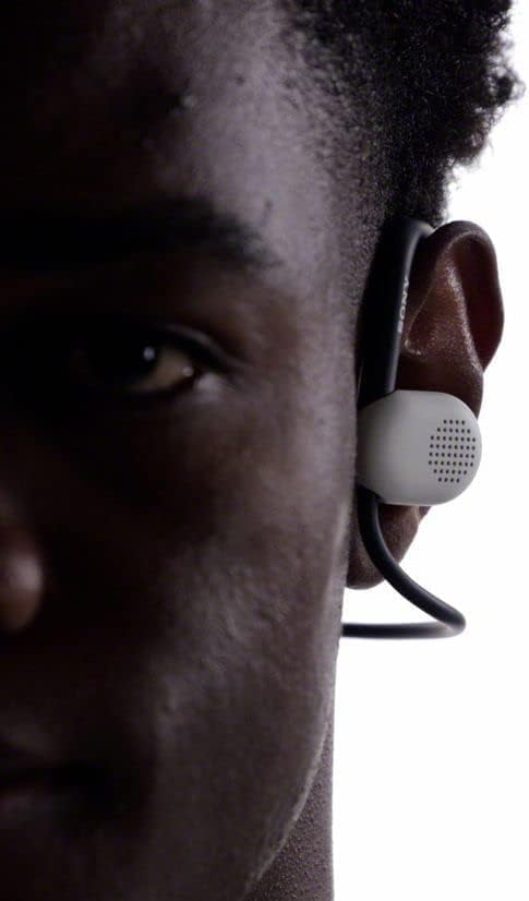 Sony Float Run Headphone- Black WIOE610/B, Wireless