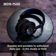 Sony MDR7506 Professional Large Diaphragm Headphone, Wired