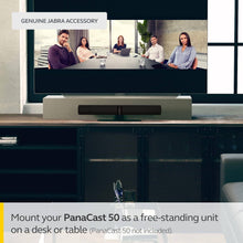 Jabra PanaCast 50 Table Stand, Allows PanaCast 50 to be Used as a Free-Standing Unit, Ideal for Travelling and for Use in Multiple Locations, Compact Design, Gray | 14207-75