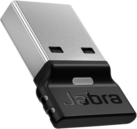 Jabra Link 390a UC USB-A Bluetooth Adapter - Optimised Connection for Jabra Headsets, Bluetooth 5.3, Plug and Play, 30 m Range