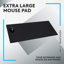 Logitech G840 Extra Large Gaming Mouse Pad, Optimised for Gaming Sensors, Moderate Surface Friction, Non-Slip Mouse Mat, Mac and PC Gaming Accessories, 900 x 400 x 3 mm