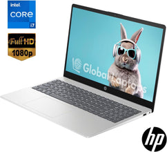 HP 15.6 inch Windows Laptop Laptop with Micro-Edge Full HD IPS Anti-Glare displayIntel Core i7-1355U 16GB RAM 1TB SSD Windows 11 Home Natural Silver 15-fd0182wm
