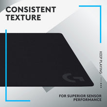 Logitech G840 Extra Large Gaming Mouse Pad, Optimised for Gaming Sensors, Moderate Surface Friction, Non-Slip Mouse Mat, Mac and PC Gaming Accessories, 900 x 400 x 3 mm