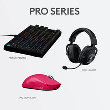 Logitech G PRO SUPERLIGHT Wireless Gaming Mouse, Ultra Lightweight 63g, HERO 25K Sensor, 25,600 DPI, 5 Programmable Buttons, Long Battery Life, On-Board Memory, for esports, Compatible with PC-Magenta