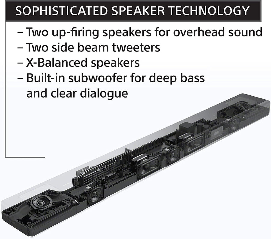 Sony HT-A5000 5.1.2ch Dolby Atmos Sound Bar Surround Home Theater