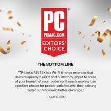 TP-Link AX3000 WiFi 6 Range Extender Signal Booster for Home(RE715X), Dual Band WiFi Repeater, Internet Extender with Gigabit Ethernet Port, Access Point, APP Setup, OneMesh Compatible