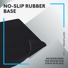 Logitech G840 Extra Large Gaming Mouse Pad, Optimised for Gaming Sensors, Moderate Surface Friction, Non-Slip Mouse Mat, Mac and PC Gaming Accessories, 900 x 400 x 3 mm