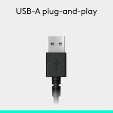 Logitech H390 Wired Headset, Stereo Headphones with Noise Cancelling Microphone, USB, In Line Controls, PC/Mac/Laptop BLACK 981-000014, ClearChat, 1 Pack