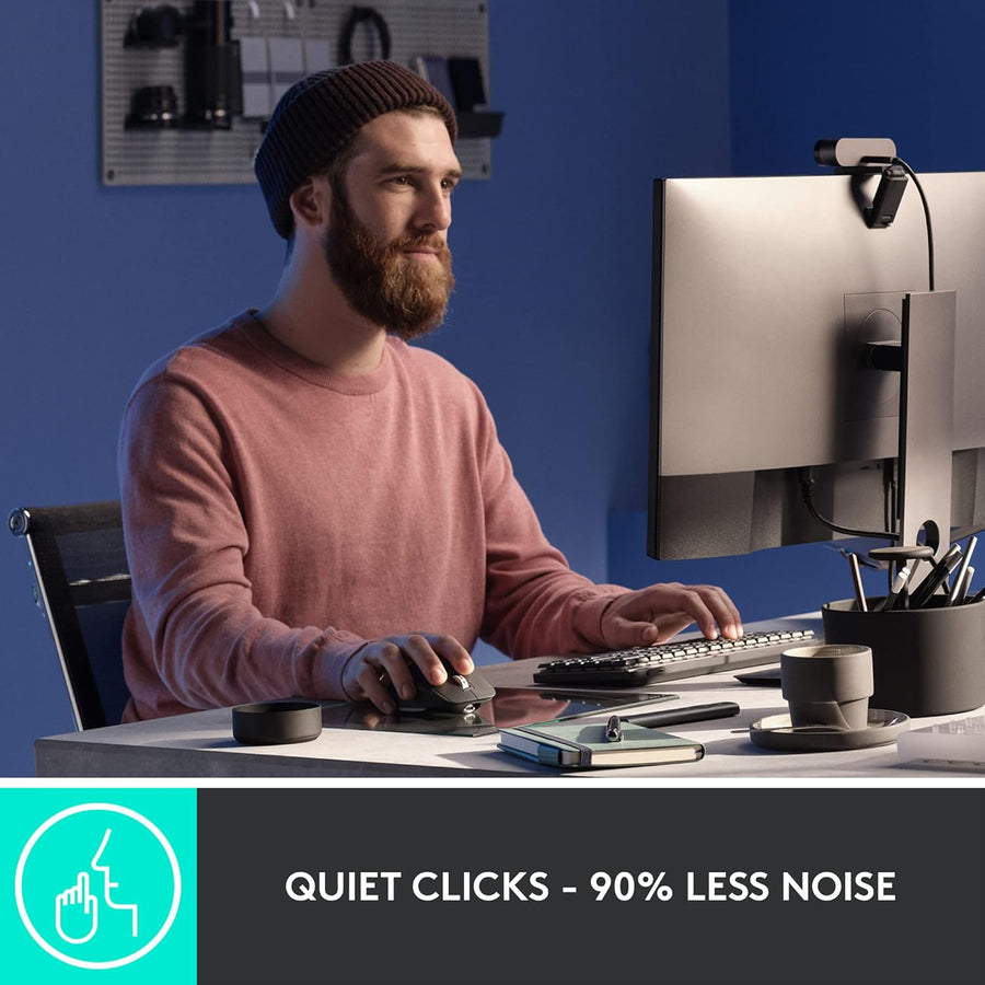 Logitech MX Master 3S - Wireless Performance Mouse with Ultra-Fast Scrolling