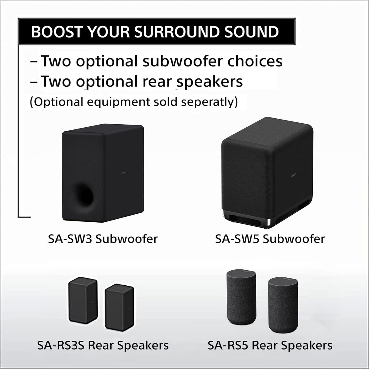 Sony HT-A5000 5.1.2ch Dolby Atmos Sound Bar Surround Home Theater with DTS:X and 360 Spatial Mapping works Alexa Google Assistant