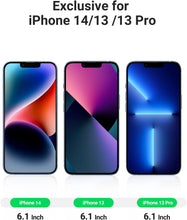 UGREEN 2 Pack iPhone 16e 2025 iPhone 14/13/13 Pro Screen Protector 6.1 Inch with Alignment Frame Easy to Install Bubble Free HD Clear Scratch Resistant Anti-Fingerprint Tempered Glass Screen Protector