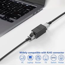 Jadaol RJ45 Coupler, Ethernet Coupler Inline Coupler for Cat8/Cat7/Cat6/Cat5e, 1000Mbps Ethernet Extender Adapter LAN Connector for Router Modem Switch Network Extension, Female to Female 10Pack Black