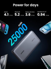 UGREEN Power Bank 25000mAh 145W Laptop Portable Charger with 3-Port Output USB C Fast Charging, Smart Digital Display Battery Pack for iPhone 16 Series, Samsung S25U, MacBook, Dell, iPad, AirPods etc