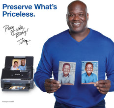 Epson FastFoto FF-680W Wireless High-Speed Photo and Document Scanning System, Black