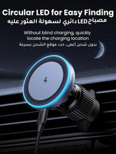 UGREEN MagSafe Car Charger【Upgraded Air Vent Lock】Wireless Magnetic【Qi 15W Fast Charging】MagSafe Car Mount Charger, Air Vent Phone Holder Wireless for iPhone 16/15/14/13/Series