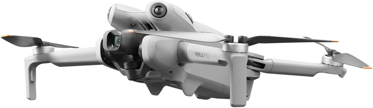 DJI Mini 4 Pro Fly More Combo Plus (RC 2), Folding Mini-Drone 4K HDR Camera, 2 Extra Intelligent Batteries Plus For 45-Min Flight Time
