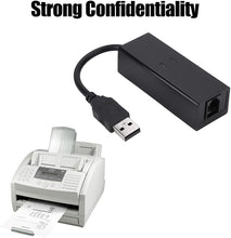 Wendry USB2.0 56K Fax Modem,External Hardware Dial Up V.92 Modem,USB Data Modem,Voice Fax Data Modem/Dongle/Adapter,Computer/Laptop Fax Modem,for Windows 98 SE/ME/2000/XP/Vista/Win 7