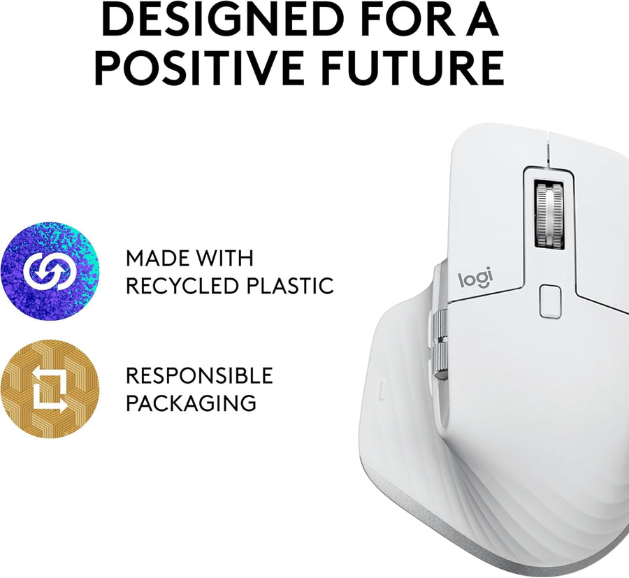 Logitech MX Master 3S - Wireless Performance Mouse with Ultra-Fast Scrolling