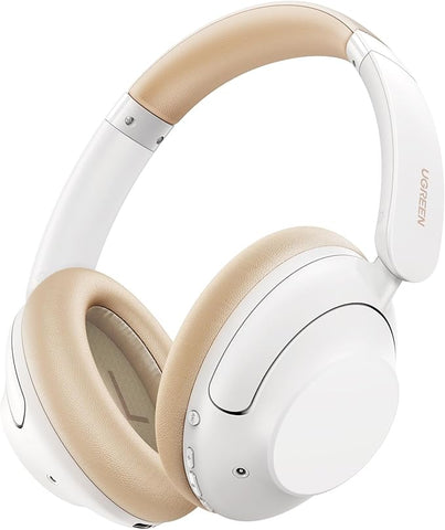 UGREEN HiTune Max 5 Noise Cancelling Headphones Wireless Bluetooth 5.0 Headphone Over-Ear, 90 Hours Playtime Fast Charging Headsets, HiFi Stereo Hi-Res Deep Bass Lightweight Foldable, Built-in Mic