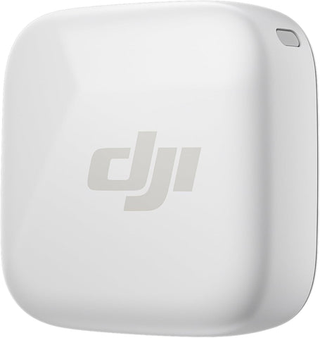 DJI Mic Mini Transmitter (Arctic White), Ultralight, Detail-Rich Audio, DJI OsmoAudio, Noise Cancelling, Wireless Microphone for Camera/iPhone/Android, Vlog, UAE Version, DJI Official Warranty Support