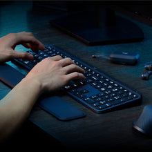 Logitech MX Keys S Combo - Performance Wireless Keyboard and Mouse with Wrist Rest