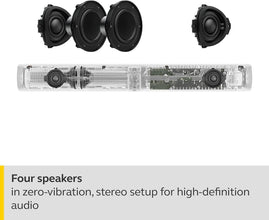 Jabra PanaCast 50 Conference Camera, 3x Cameras, 13 MP Camera Resolution, Up to 6x Lossless Digital Zoom, 2x 50mm Woofer & 2x 20mm Tweeters, 8x Beamforming Array Mic, Black | 8200-237
