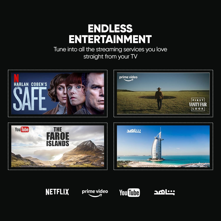 Nikai 100 Inch UHD LED WebOS Smart Tv Platinum Series