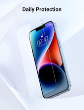 UGREEN 2 Pack iPhone 16e 2025 iPhone 14/13/13 Pro Screen Protector 6.1 Inch with Alignment Frame Easy to Install Bubble Free HD Clear Scratch Resistant Anti-Fingerprint Tempered Glass Screen Protector