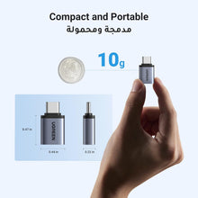 UGREEN USB to USB C Adapter (2Pcs) 10Gbps Transfer Type C to A 3.0 OTG Adapter C Converter Compatible for Samsung S24 Ultra Series, iPhone 15 16 Pro Max, iPad, MacBook, Tablets, Earphone