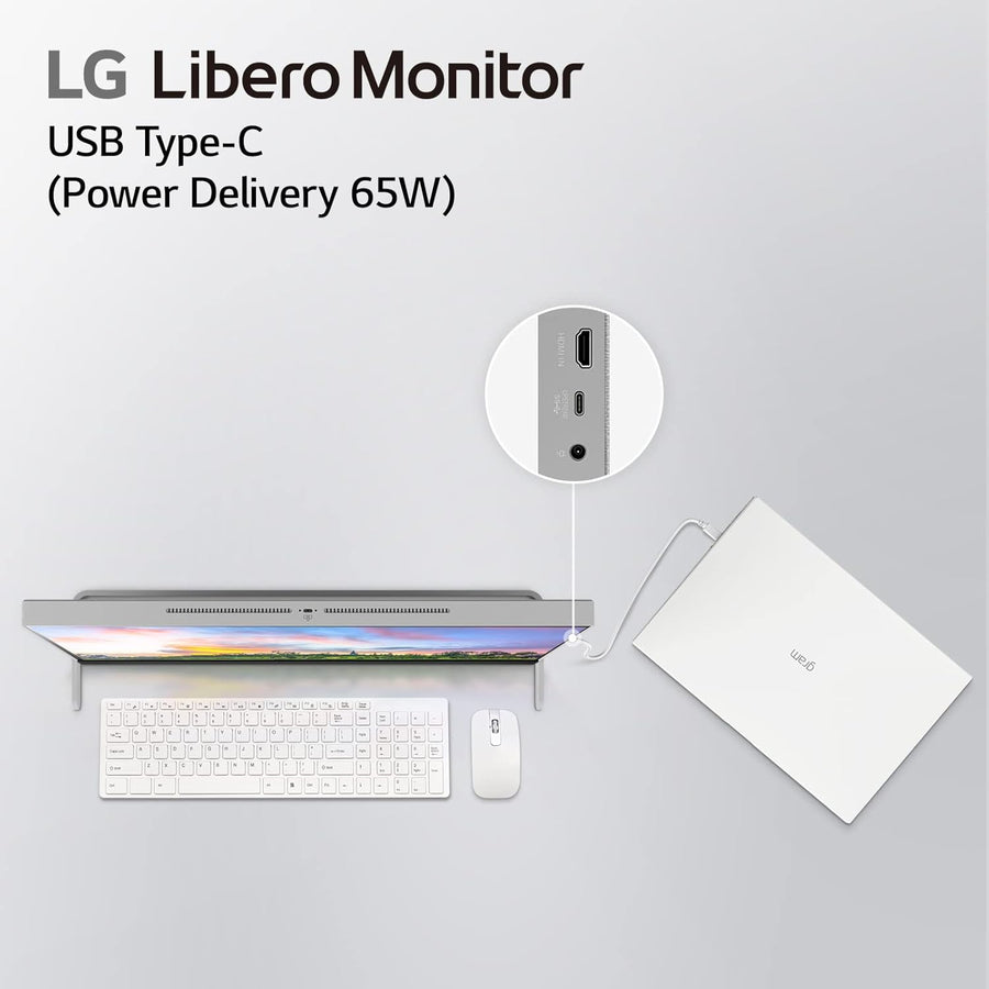 LG 27MQ70QC-S.AUS 27" QHD IPS HDR 10 Libero Monitor