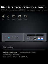 MINISFORUM Venus UM790 Pro Mini PC AMD Ryzen 9 7940HS up to 5.2GHz 32GB DDR5 1TB SSD with AMD Radeon 780M, 4X USB3.2, 2X USB4, 2X HDMI 2.1, 2X PCIe4.0,Wi-FI 6E/BT5.3, RJ45 2.5G