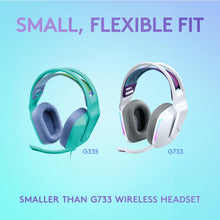 Logitech G Logitech G335 Wired Gaming Headset, with Microphone, 3.5mm Audio Jack, Comfortable Memory Foam Earpads, Lightweight, Compatible with PC, PlayStation, Xbox, Nintendo Switch - Mint