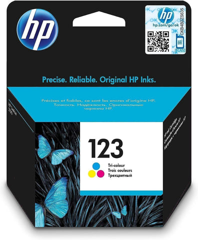 Hp 123 Tri-Colour Original Ink Cartridge