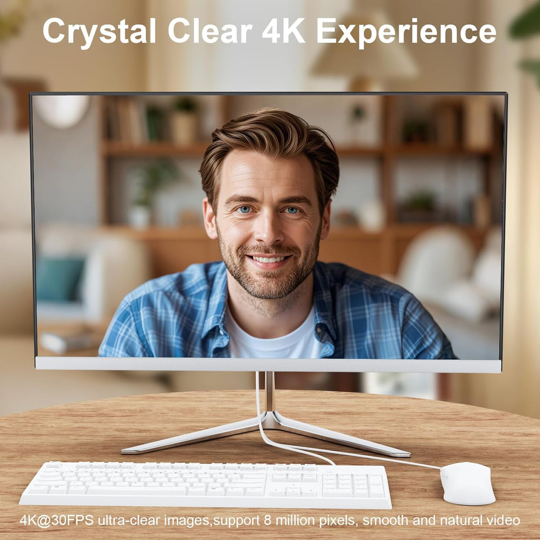 All-in-One Desktop,All-in-one Desktop pc,Intel Quad-Core N5095 Processor,16GB RAM
