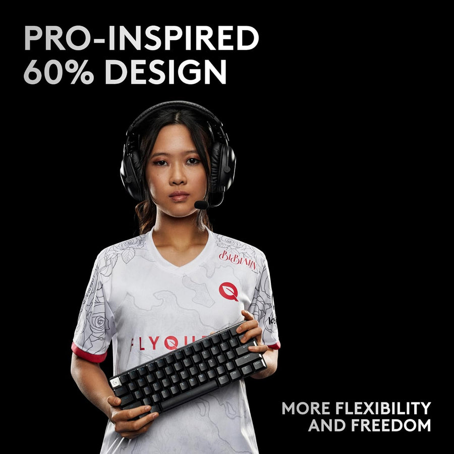 Logitech G PRO X 60 LIGHTSPEED Wireless Gaming Keyboard
