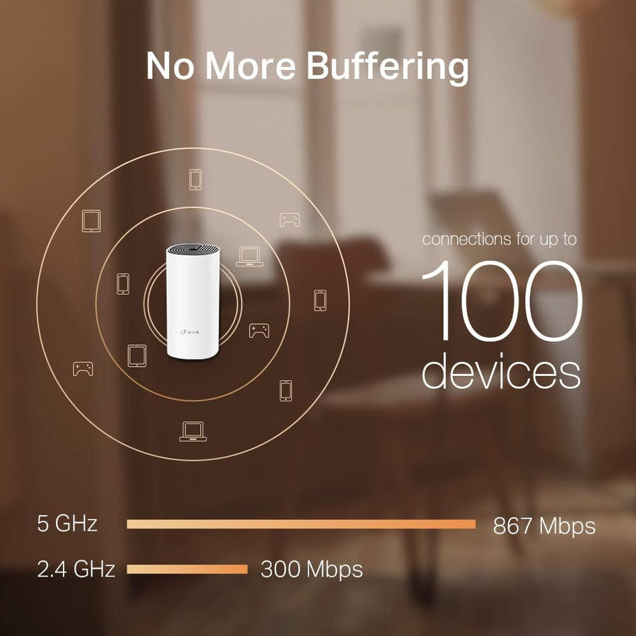 TP-Link Deco M4 Whole Home Mesh Wi-Fi System