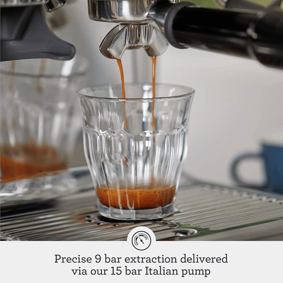Breville Barista Express Espresso Machine, Black Sesame, BES870BKS ( International Version )