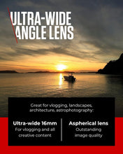 Canon RF 16Mm F2.8 Stm - Ultra-Wide Lens For Canon R System Cameras, Ideal For Volgging, Landscapes And Architecture.