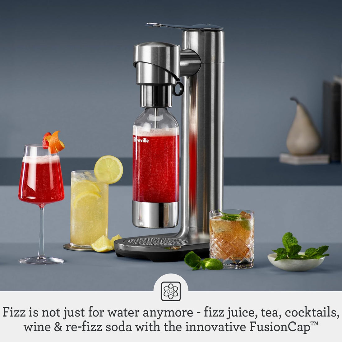 Breville the InFizz™ Fusion Sparkling Beverage Carbonator