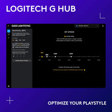 Logitech G203 LIGHTSYNC Wired Gaming Mouse- Lilac