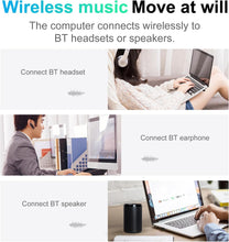 Eacam USB BT Transmitter 5.0 Audio Adapter for Video Conferencing and Calls, Plug and Play, Compatible with All Devices, Easy to Use, Ideal for Business Professionals