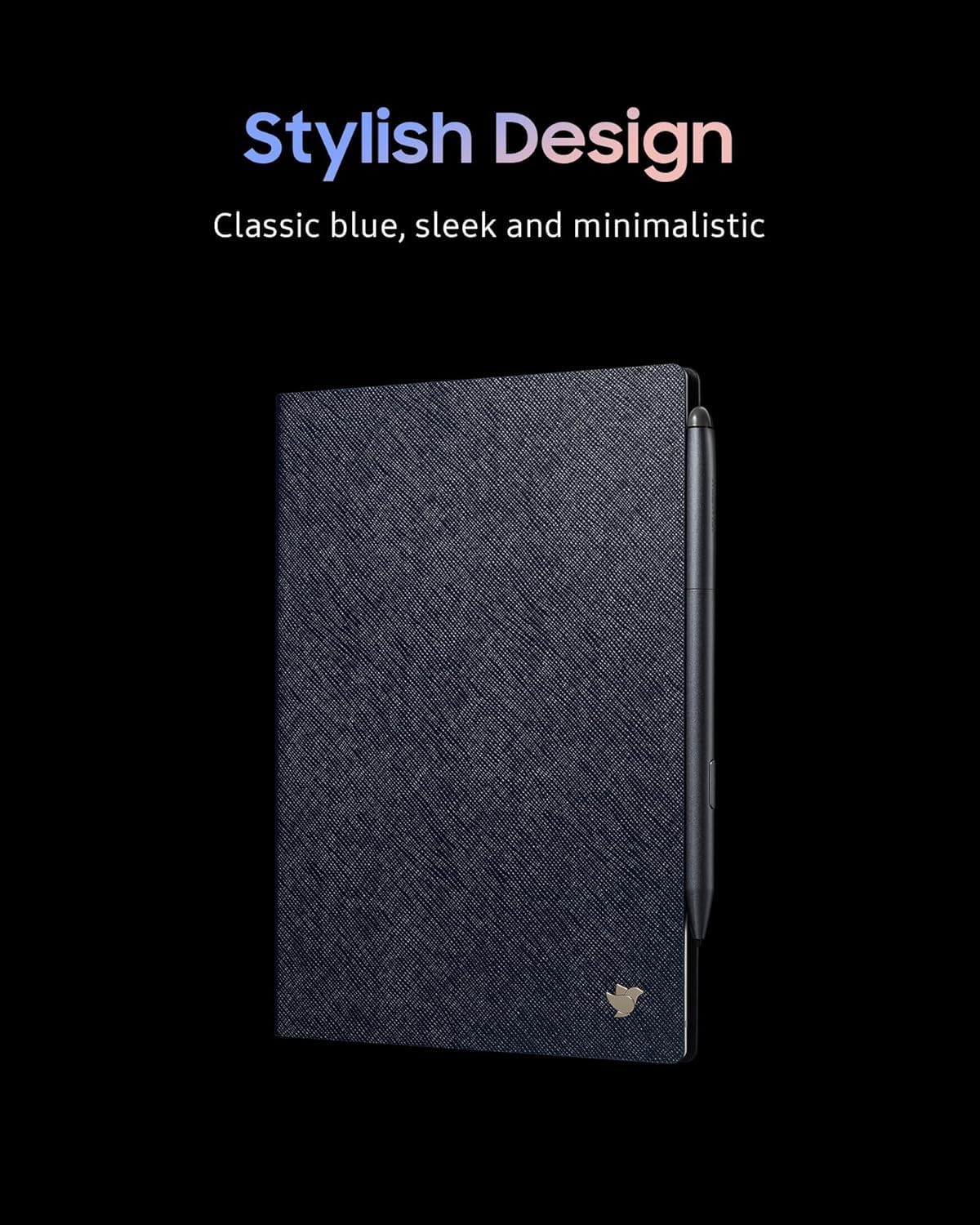 Premium PU Leather Protective Case for iFLYTEK AINOTE Air2 8.2" E-Ink Tablet, Slim & Lightweight Folio Cover, Durable, Water & Dustproof