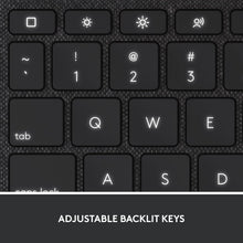 Logitech Combo Touch Detachable Keyboard Case for iPad (10th gen) with Large Precision Trackpad, Full-Size Backlit Keyboard, and Smart Connector Technology - UK Layout