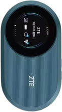 ZTE Wireless Mobile Wi-FI Router Pro U10S Pro,WiFi 6 Up to 287Mbps,3000mAh Unlock 4G LTE Pocket WiFi Router With Sim Card Slot And Type C Port-Blue