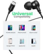 UGREEN Type C Earphones, MFi Certified In-ear Headphones with Microphone USB C Wired Earphones, Button Control, Compatible for iPhone 16 Pro Max/Plus/Pro/16, Samsung S25/S24/S23/S22 Ultra, Redmi Note