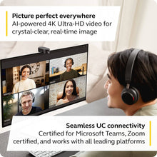 Jabra PanaCast 20 Video Conferencing Camera, W53L Version A, With Intelligent Zoom, AI Powered 4K Ultra HD Video, 13MP, AI Image Enhancement, USB-A 1.5m, Black | 8300-119