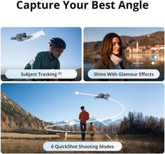 DJI Flip With RC 2 Screen Remote Controller, Follow Me Drone With 4K UHD Camera for Adults, Under 249 g, 3-Axis Gimbal Stabilization, 13km Video Transmission, UAE Version, Official Warranty Support